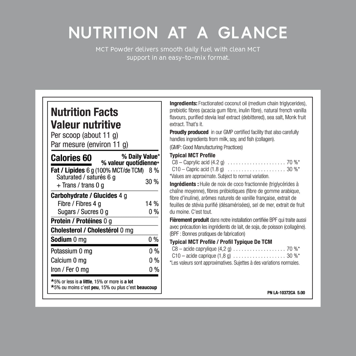 North Coast Naturals MCT Powder