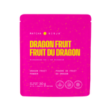 Matcha Ninja Dragon Fruit 30g package, front label