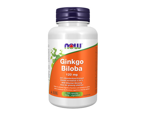 NOW Gingko Biloba 120mg 100 Caps
