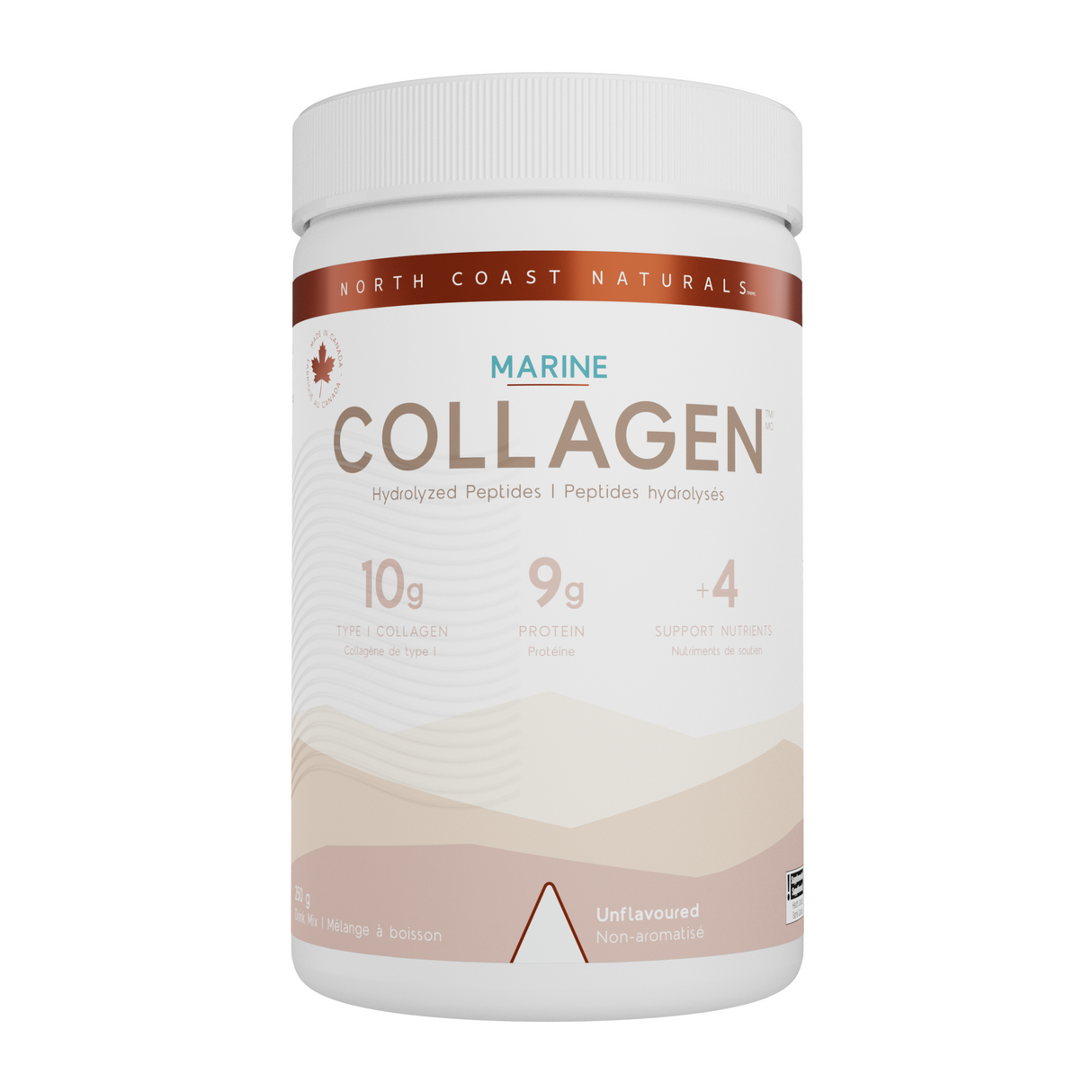 North Coast Naturals Boosted Marine Collagen 250g Unflavoured