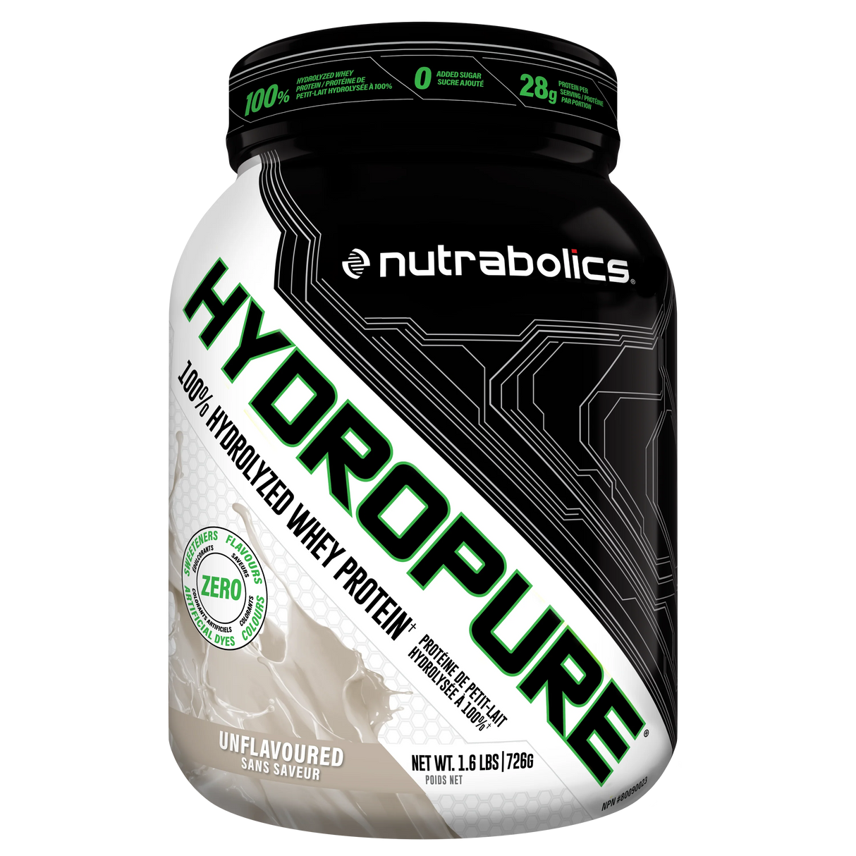 Nutrabolics HydroPure Hydrolyzed Protein 1.6LB
