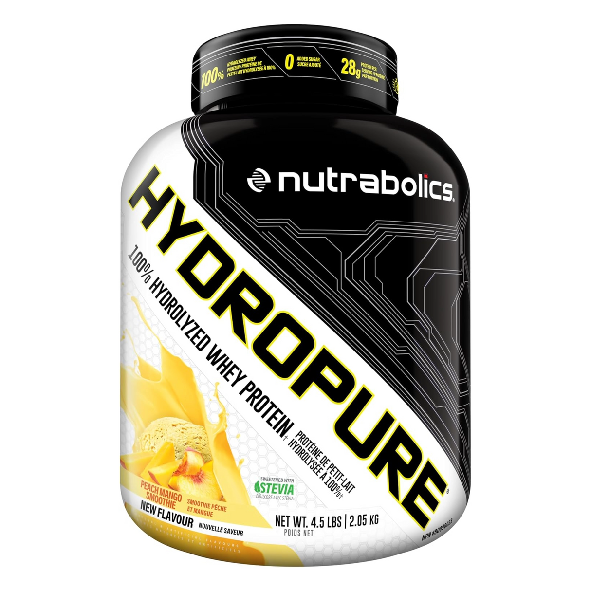 Nutrabolics HydroPure Hydrolyzed Whey Protein 4.5lbs 57 Servings