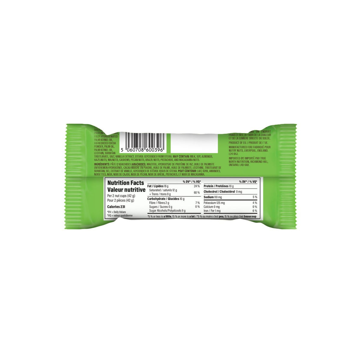 Nutry Nuts Protein Peanut Butter Cups (2-Pack) 42g