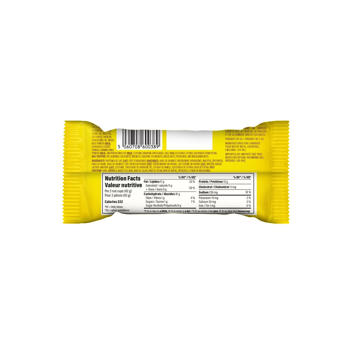 Nutry Nuts Protein Peanut Butter Cups (2-Pack) 42g