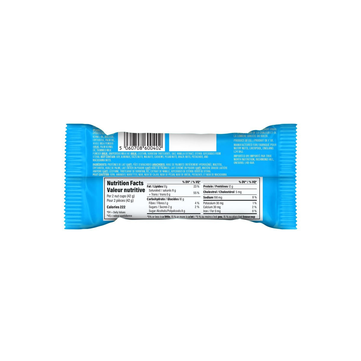 Nutry Nuts Protein Peanut Butter Cups (2-Pack) 42g