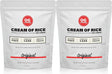 OG Foods Cream Of Rice Unflavoured 1350g Ground White Rice Powder Pack Of 2 Bags