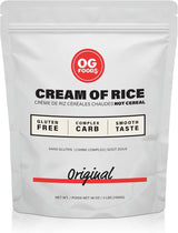 OG Foods Cream of Rice Hot Cereal 1350g Unflavoured Bag of Ground White Rice