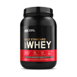 Optimum Nutrition Gold Standard 100% Whey Protein 2LB — Double Rich Chocolate tub, front label