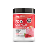Optimum Nutrition Pro Quench powder drink mix container on a white background
