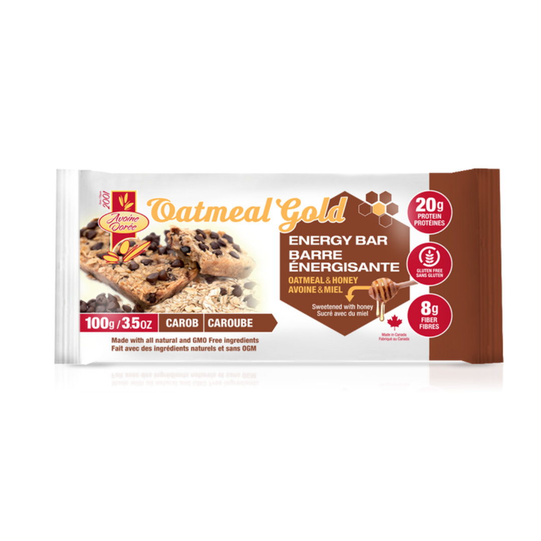 Oatmeal Gold Avoine Dorée Oatmeal & Honey Energy 100g Bar