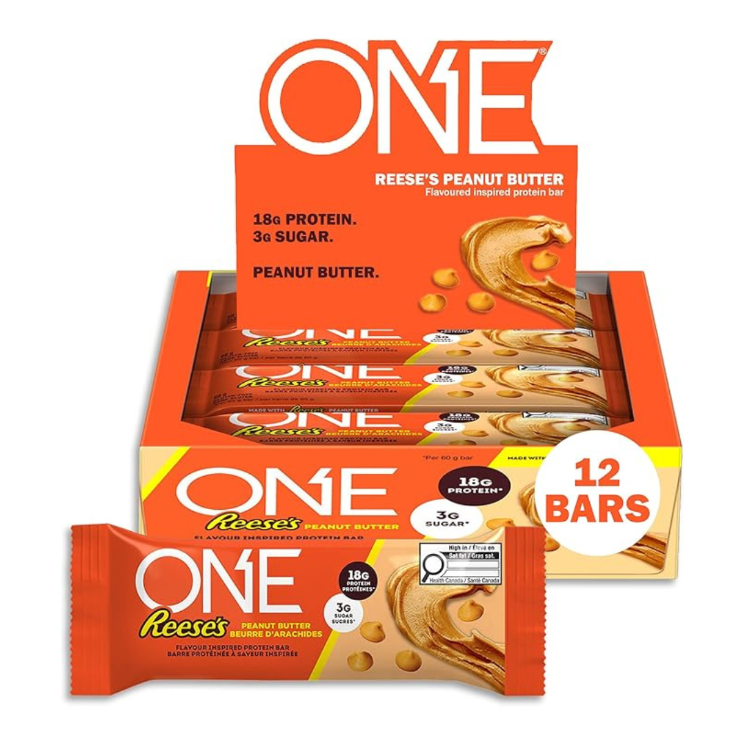 One Bar (Box of 12 Bars) Reese's Peanut Butter Cups
