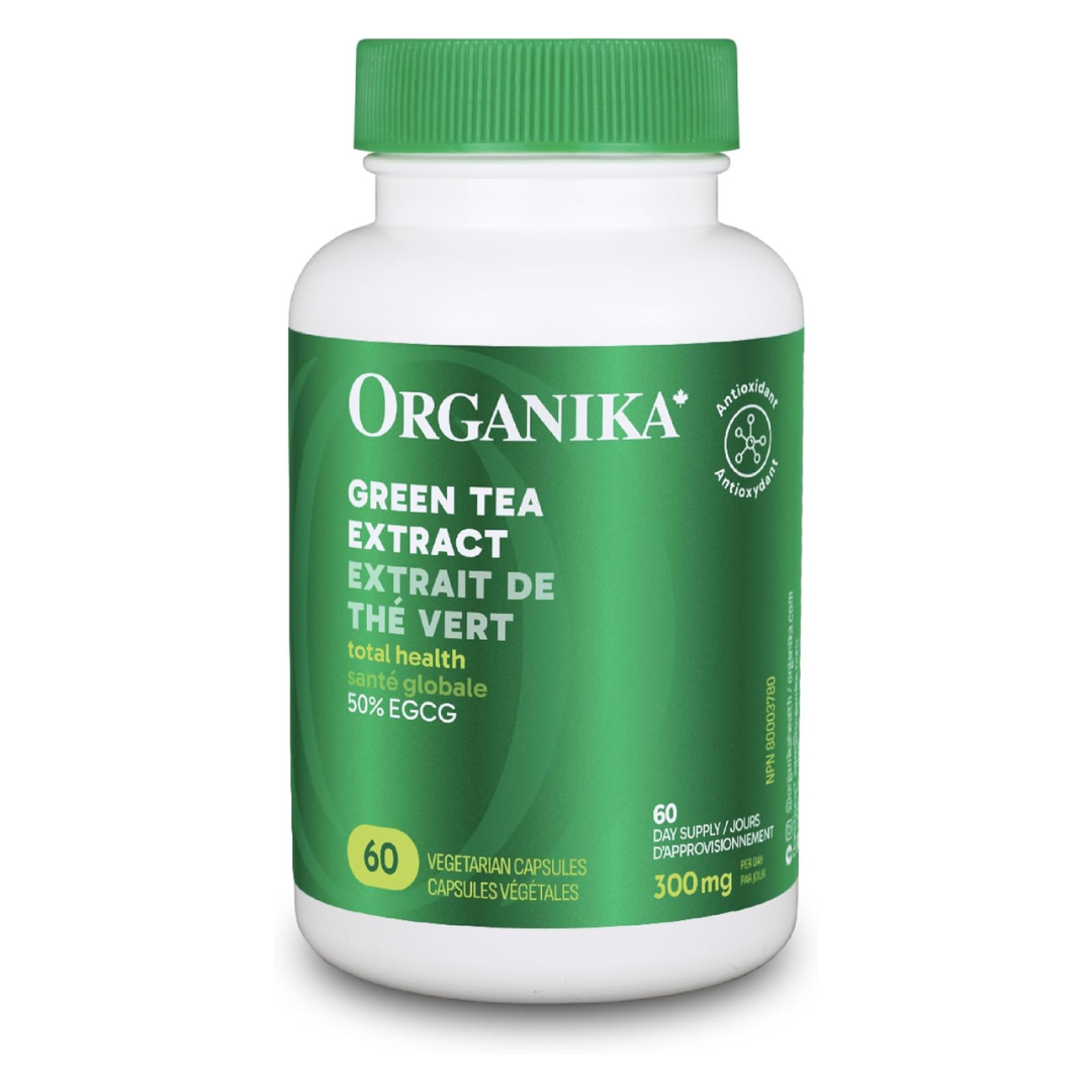 Organika Green Tea Extract 60 Veggie Capsules