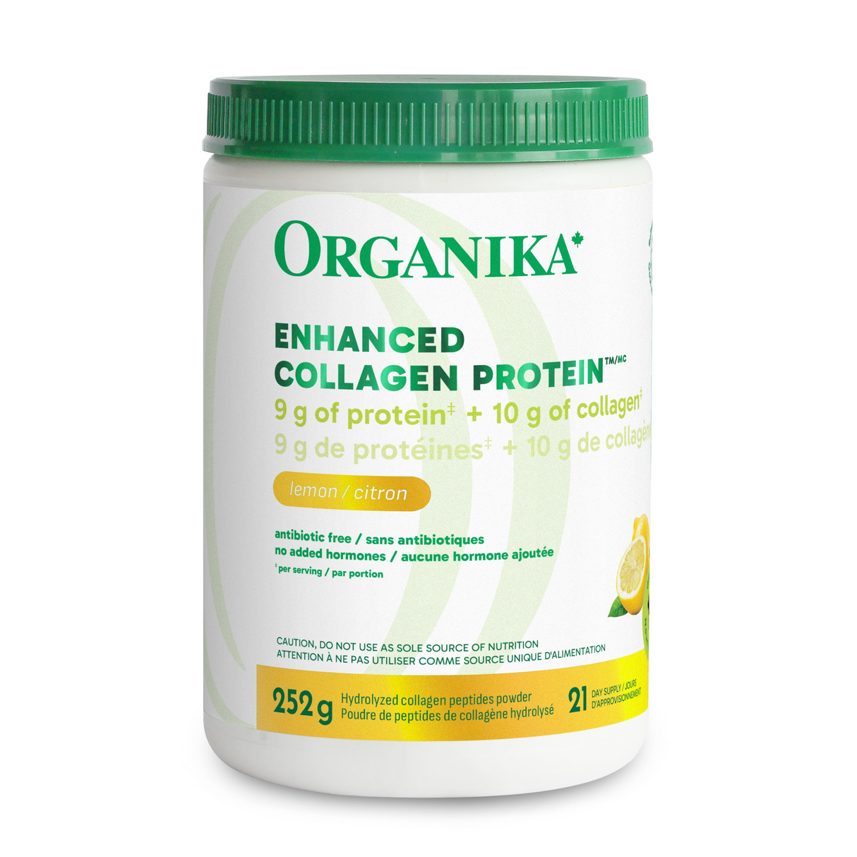 Organika Enhanced Bovine Collagen Protein 252g