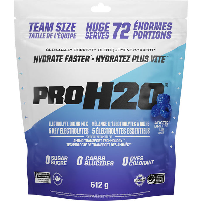 PVL PRO H2O Hydration Mix 615g - 72 Servings