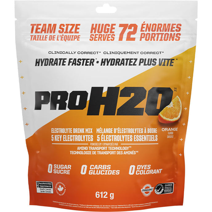 PVL PRO H2O Hydration Mix 615g - 72 Servings