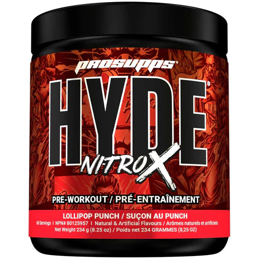 Pro Supps Hyde Nitrox 60 Serving PreWorkout Lollipop Punch