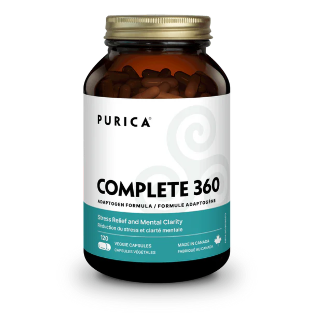 Purica Complete 360 Anti-Stress Mushroom Complex 120 Capsules