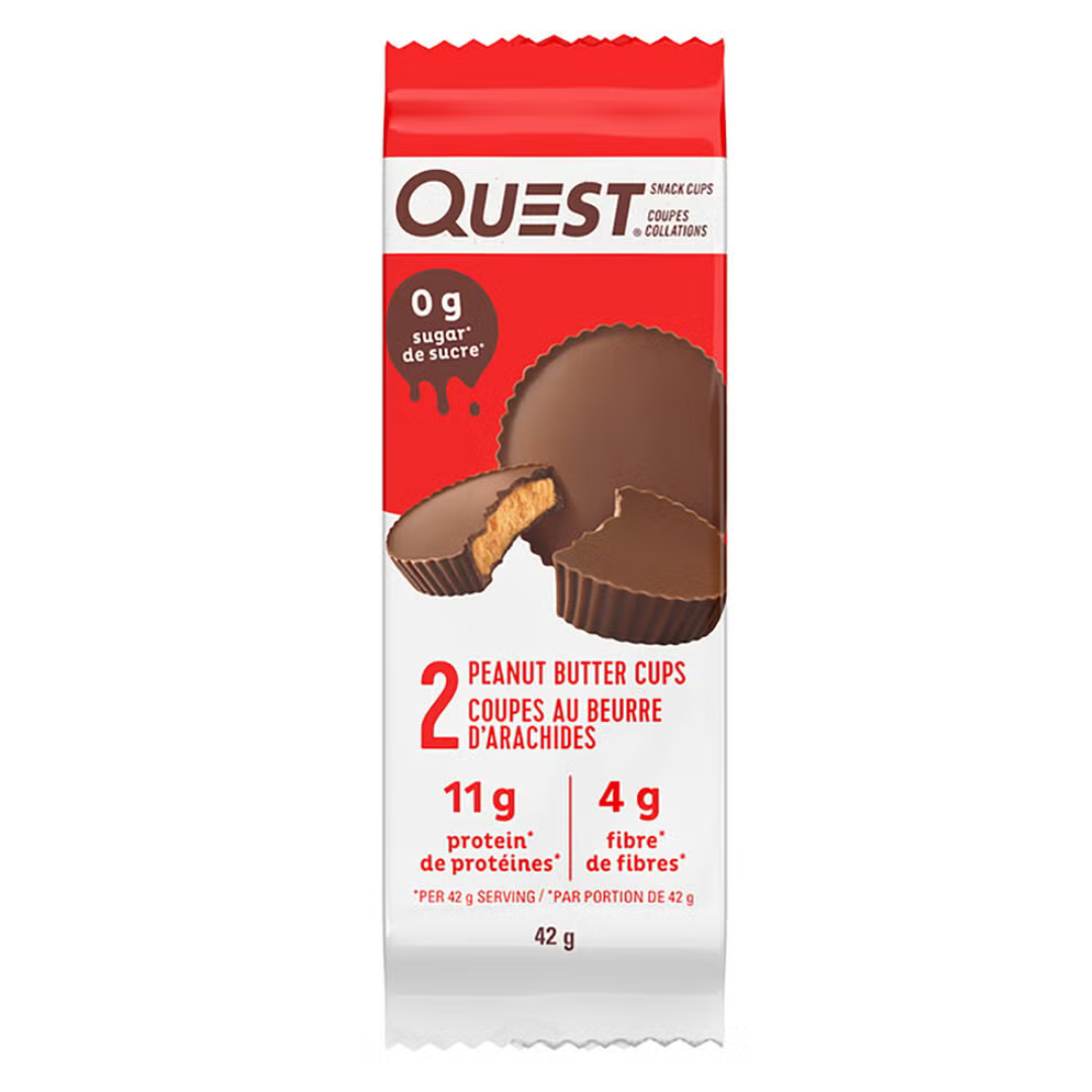 Quest Protein Peanut Butter Cups - Single Pack of 2 Cups
