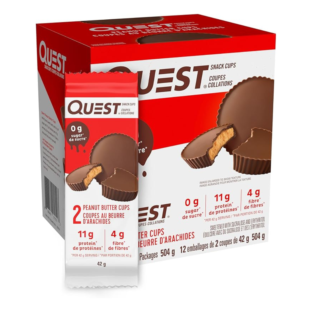 Quest Protein Peanut Butter Cups (Box of 12)