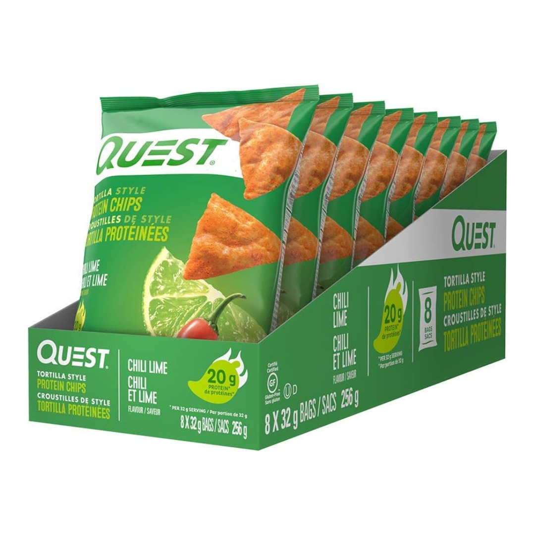 Quest – Protein Chips (Box of 8) - Chili Lime