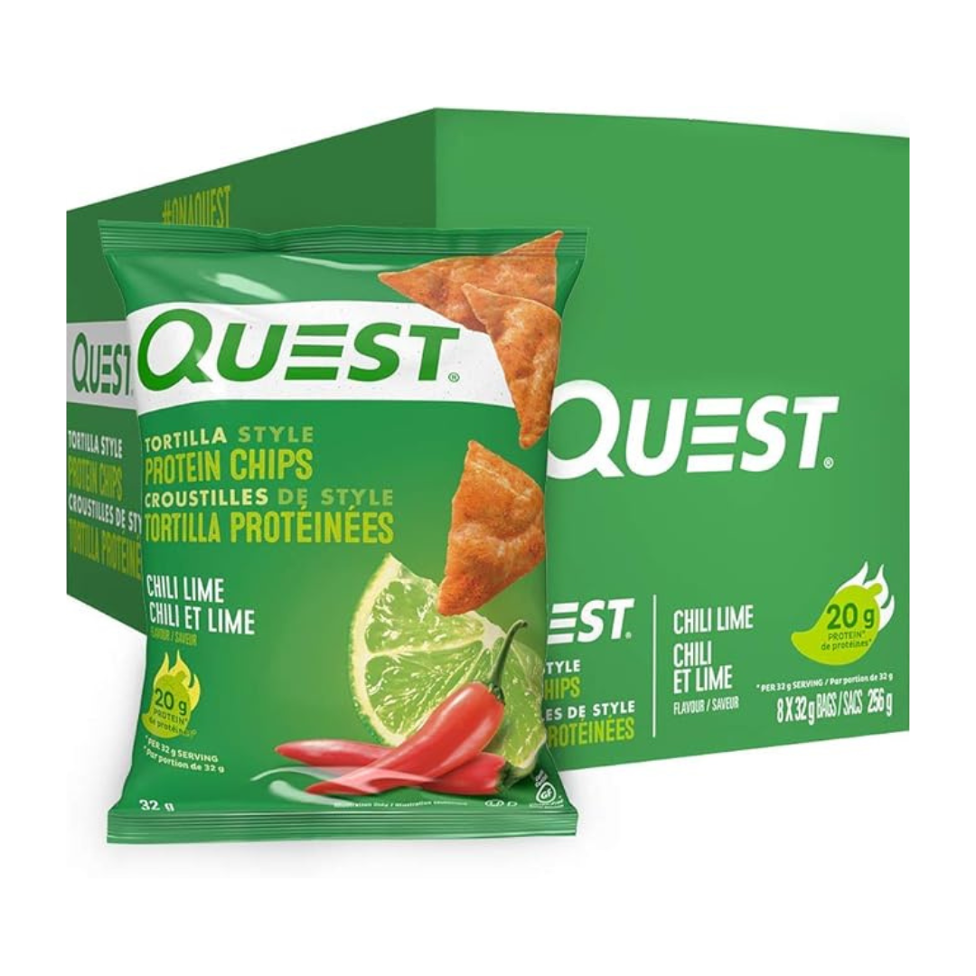 Quest – Protein Chips (Box of 8) - Chili Lime
