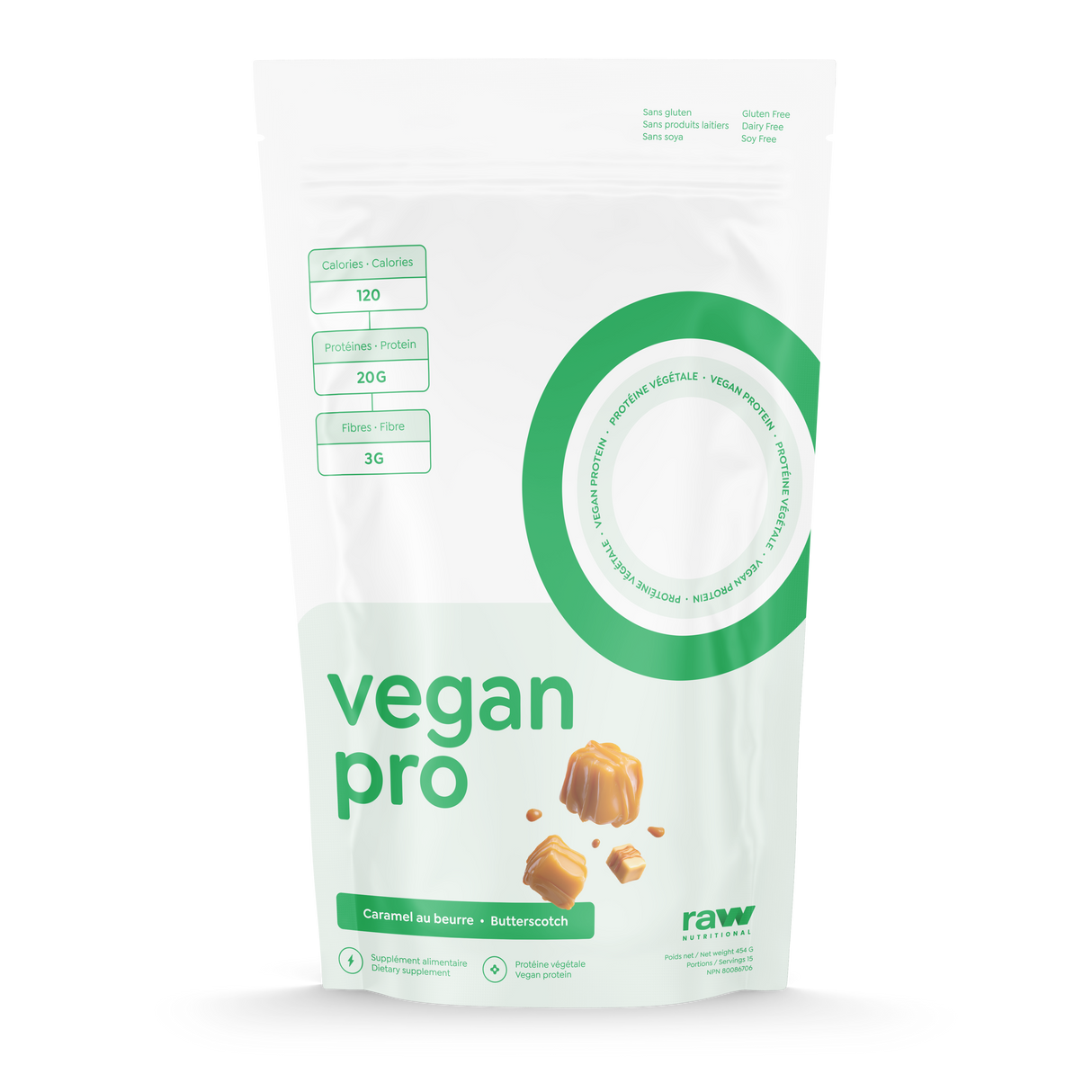 Raw Nutritional Vegan Pro 1LB