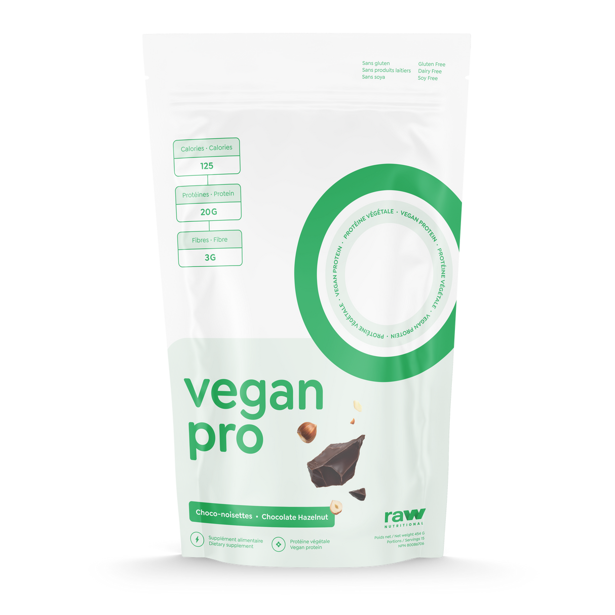 Raw Nutritional Vegan Pro 1LB