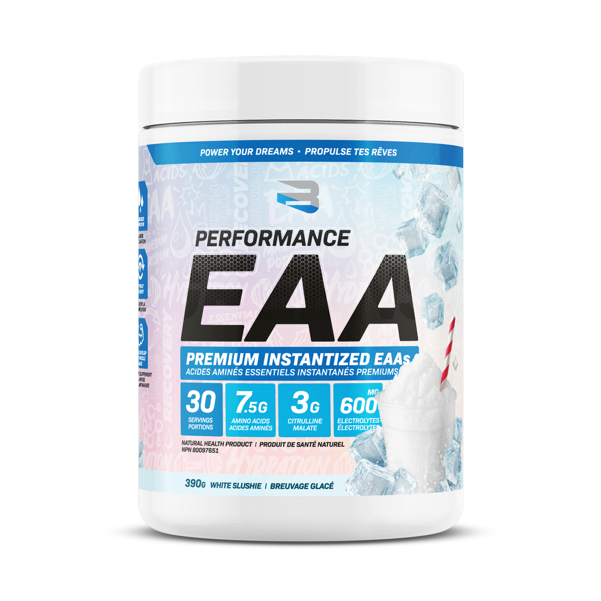 Believe Performance EAA Premium Instantized Essential Amino Acids 390g