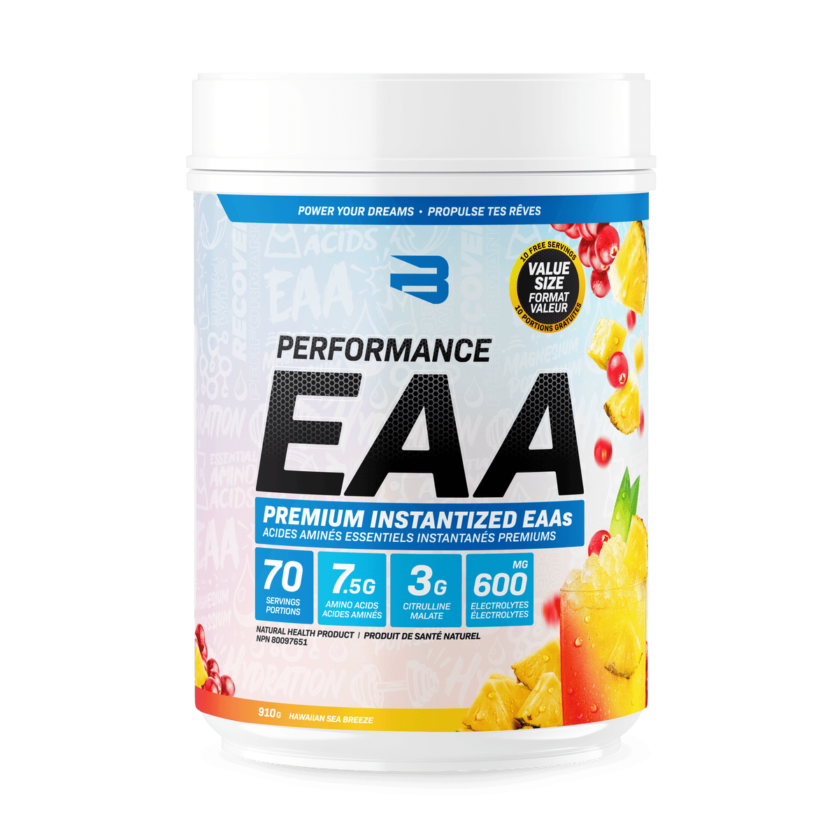 Believe Supplements Performance EAA 910g 70 Servings