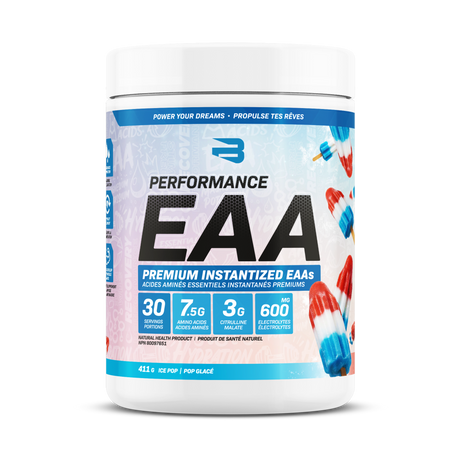 Believe Performance EAA Premium Instantized — Ice Pop front label