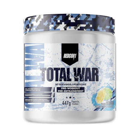 Redcon1 Total War Pre-Workout 30 servings 447g Arctic Ice Limited Edition Flavour