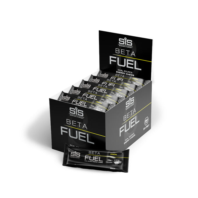 SIS Beta Fuel Energy Chew Lemon (Box of 20)