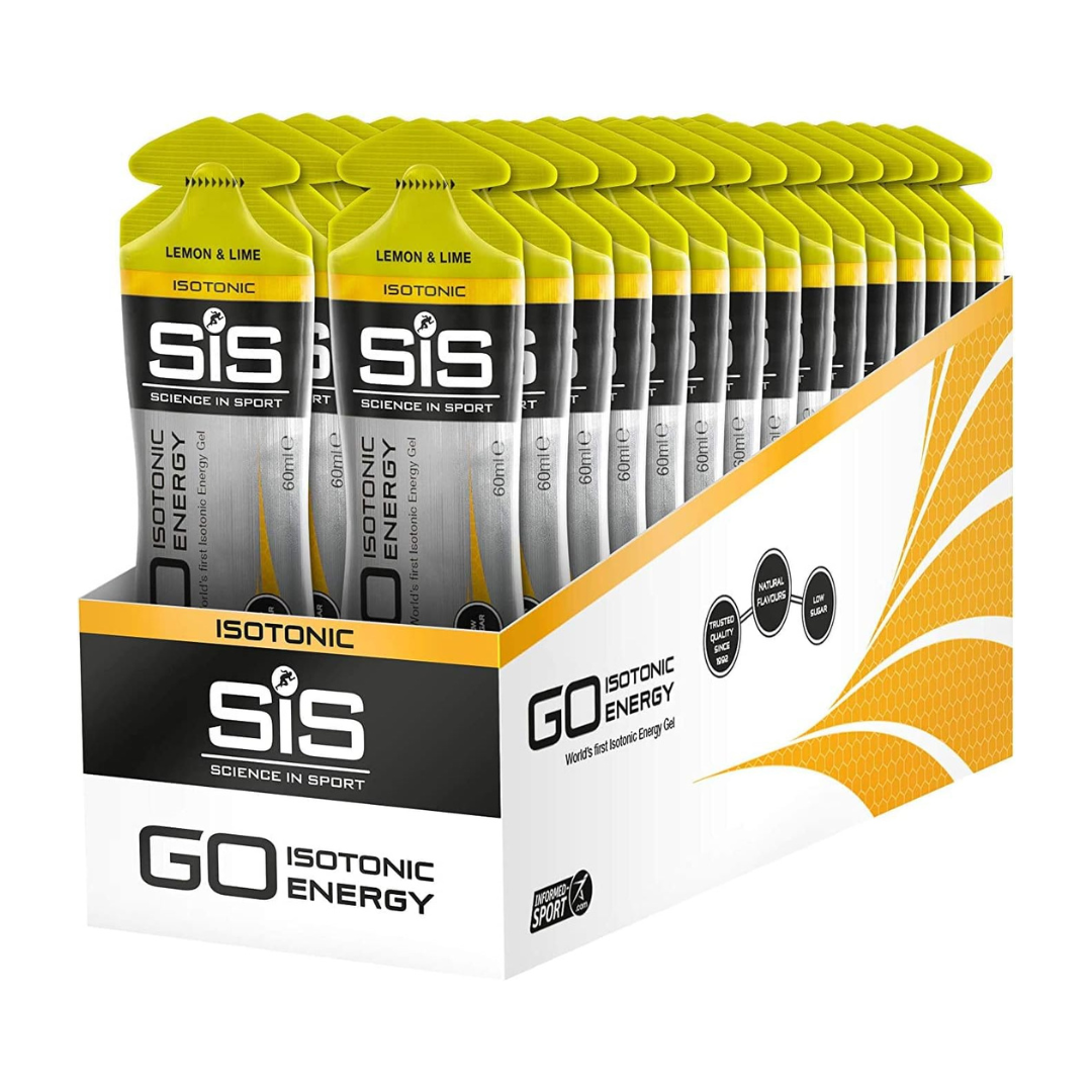 SIS GO Isotonic Gel Lemon Lime 60mL (Pack of 30)