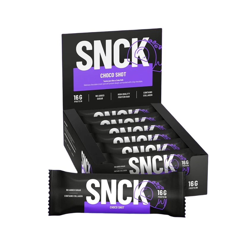 SNCK Protein Bar Choco Shot (Box of 12)