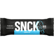 SNCK protein bar packaging with caramel pop flavor