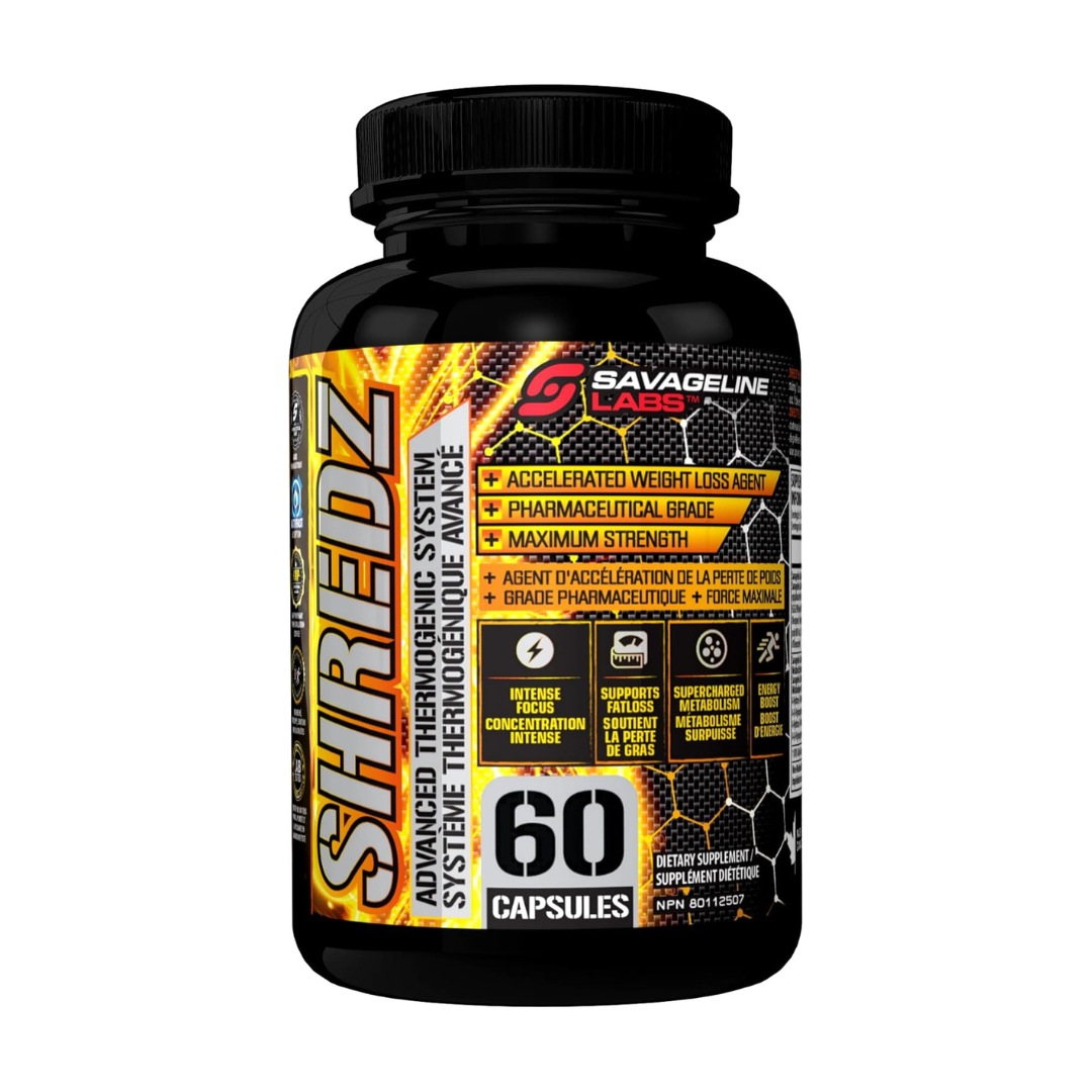Savage Line Labs Shredz Natural Thermogenic Supplement