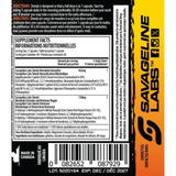 Savage Line Labs Shredz Natural Thermogenic Supplement