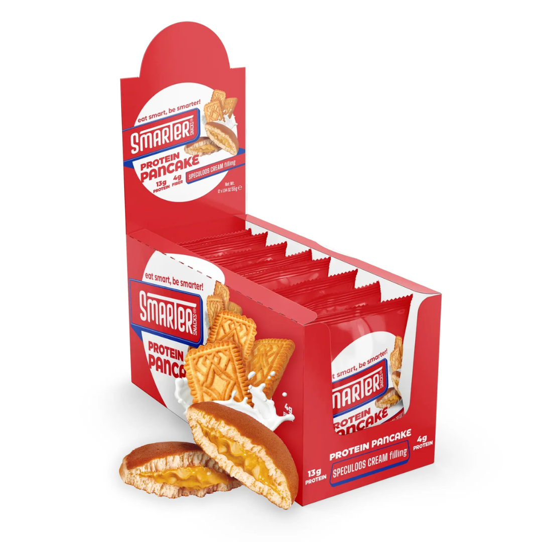 Smarter Snacks Protein Pancake Box of 12 (Speculoos Cream)