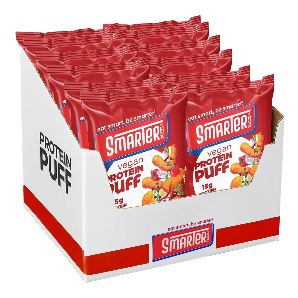 Smarter Snacks Protein Puff Box of 12 (Barbecue)