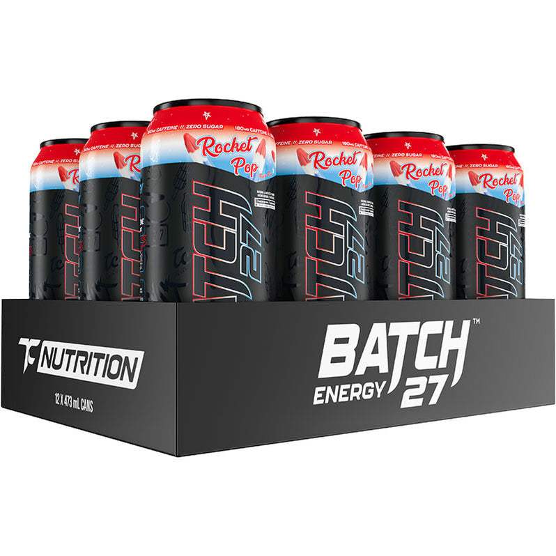 TC Batch 27 Energy Drinks (Case of 12 x 473mL) - Rocket Pop