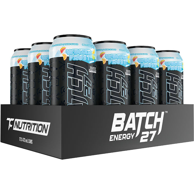 TC Batch 27 Energy Drinks (Case of 12 x 473mL) - Winter Frost