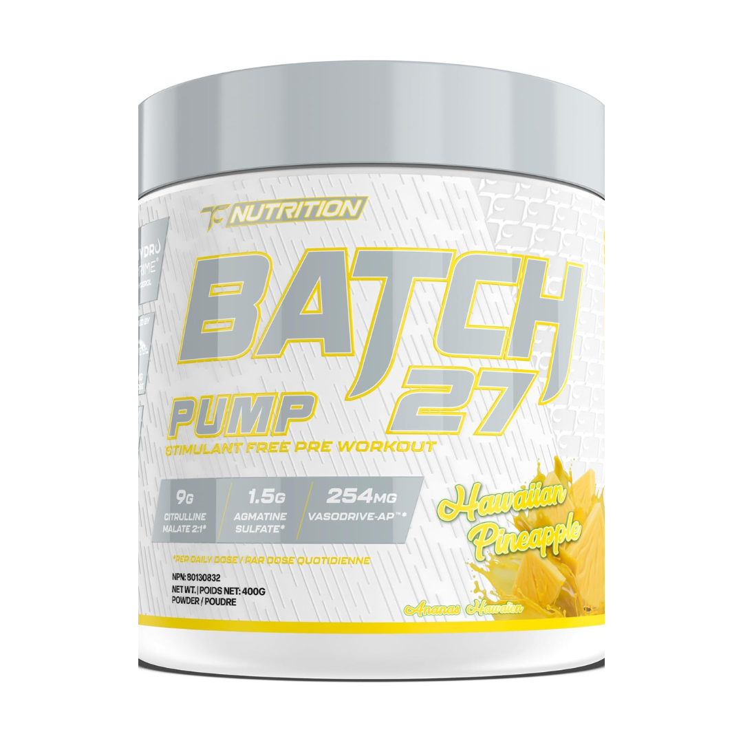 TC Nutrition Batch 27 Stim Free Pre-Workout 40 Servings