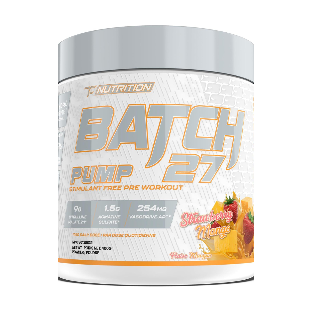 TC Nutrition Batch 27 Stim Free Pre-Workout 40 Servings