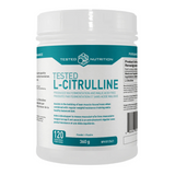 Tested Nutrition Tested L-Citrulline Powder 360g unflavoured tub, front label