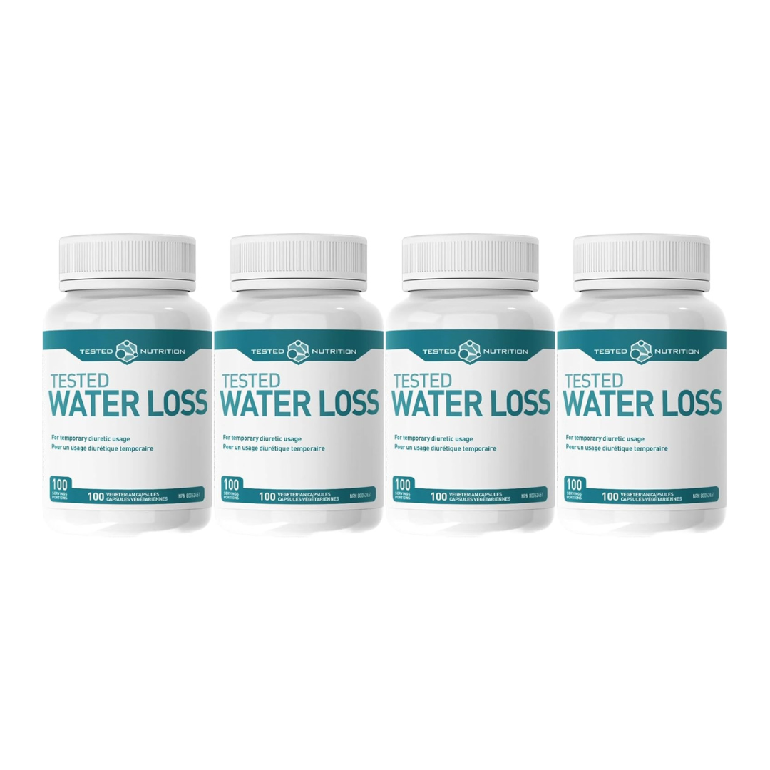 Tested Nutrition Water Loss 100 Capsules (Pack of 4)