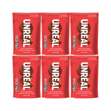 Unreal Snacks Multi-Serve Bags Dark Chocolate Peanut Butter Cups (Pack of 6)