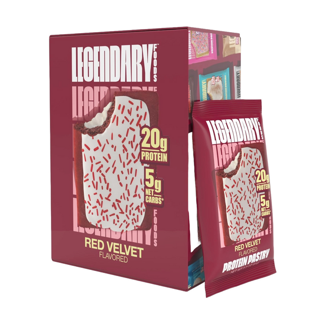 Legendary Foods Protein Pastry Red Velvet (Box of 8)