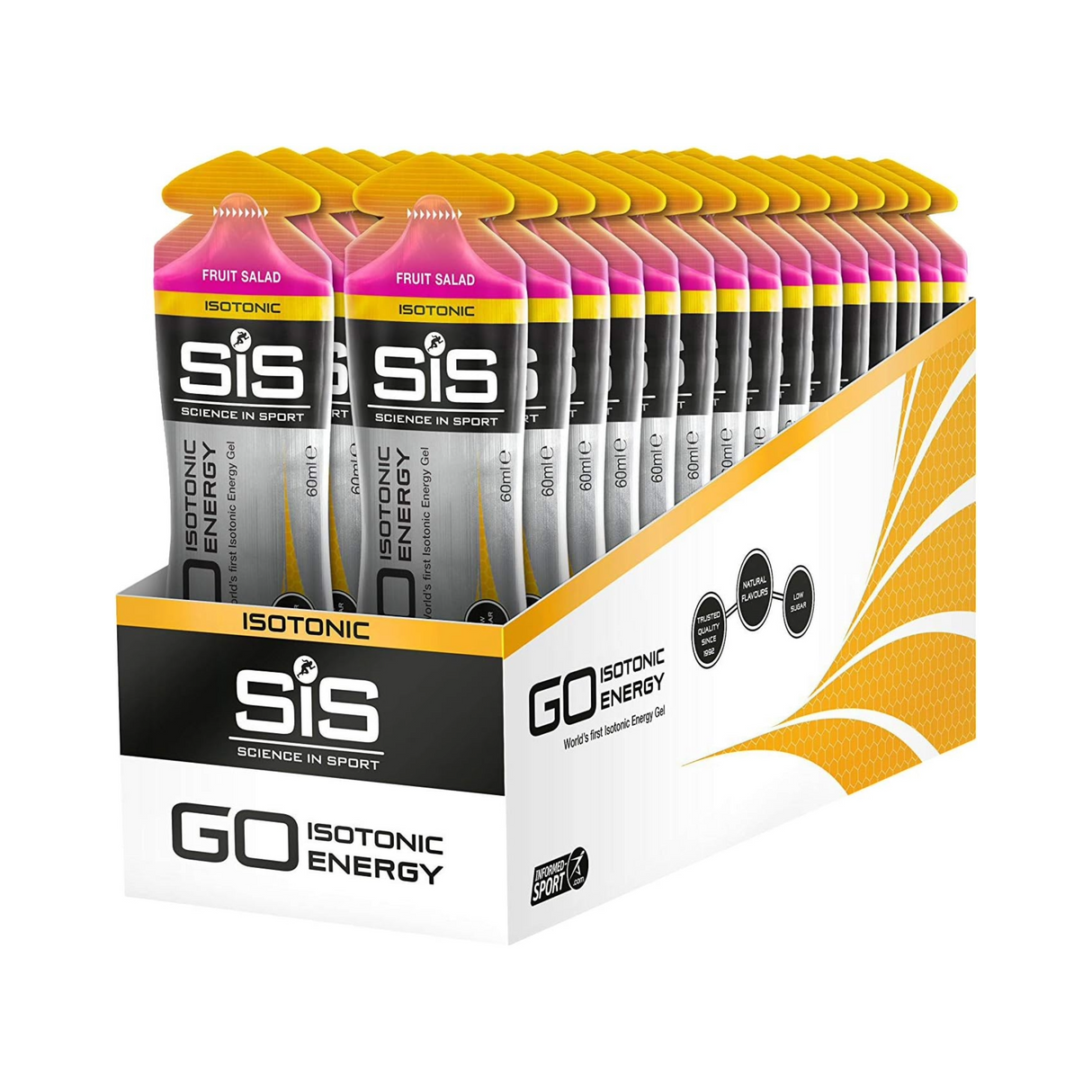 SIS GO Isotonic Gel Fruit Salad 60mL (Pack of 30)
