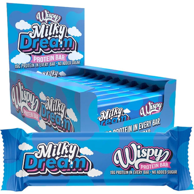 Wispy Protein Bar - Milky Dream (Box of 10 Bars)