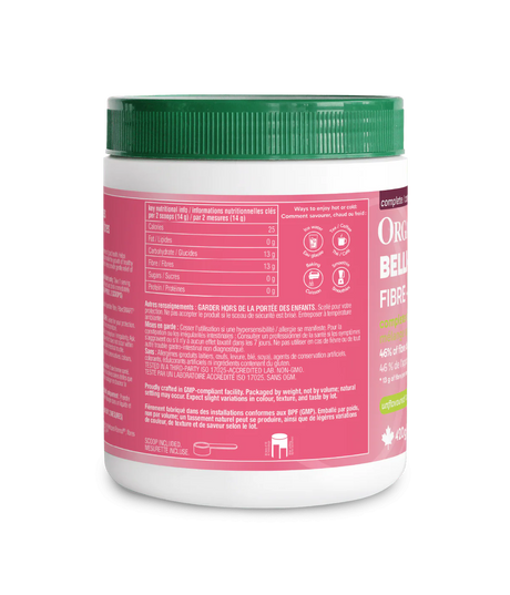 Organika Belli-Bliss Complete Fibre 450 g prebiotic fibre powder